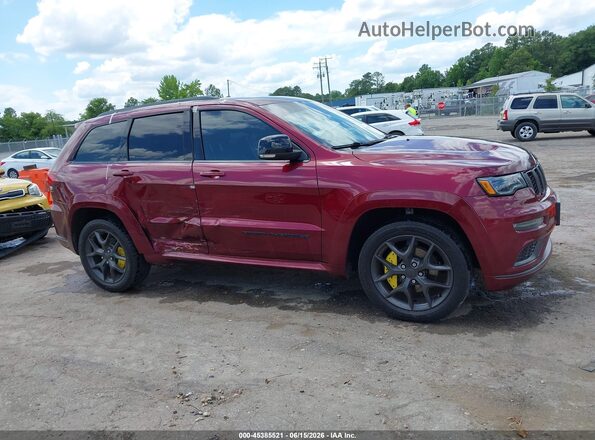 1C4RJFBGXKC728864 2019 JEEP GRAND CHEROKEE Burgundy Vista interior trasera