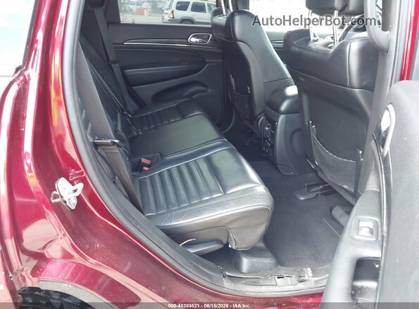 1C4RJFBGXKC728864 2019 JEEP GRAND CHEROKEE Burgundy Vista de la etiqueta del VIN