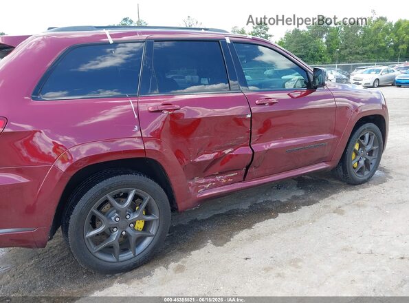1C4RJFBGXKC728864 2019 JEEP GRAND CHEROKEE Burgundy Vista frontal