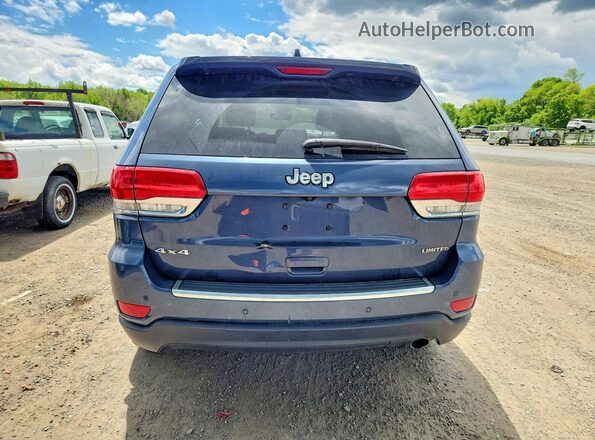 1C4RJFBGXKC766790 2019 JEEP GRAND Blue უკანა ხედი