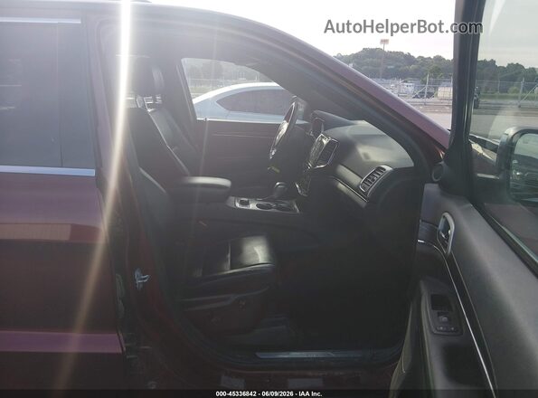 1C4RJFBGXKC772797 2019 JEEP GRAND CHEROKEE Красный Вид салона спереди