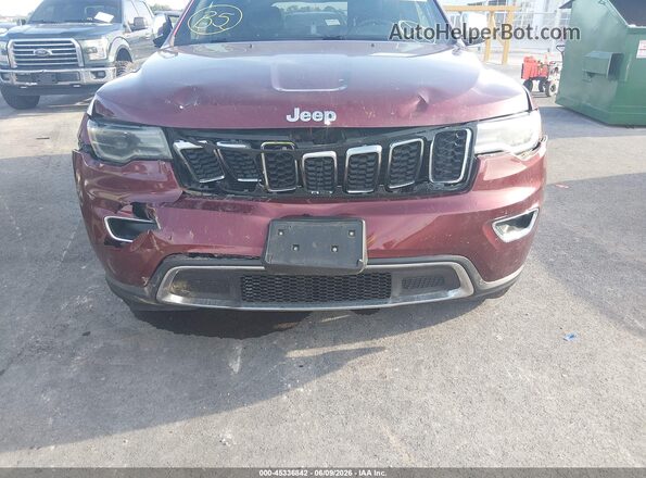1C4RJFBGXKC772797 2019 JEEP GRAND CHEROKEE Красный Вид спереди