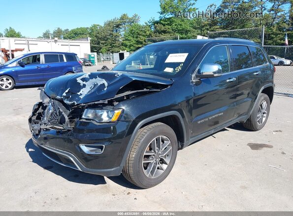1C4RJFBGXLC135278 2020 JEEP GRAND CHEROKEE Black Передня ліва чверть