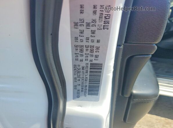 1C4RJFBGXLC191057 2020 JEEP GRAND White Вид наклейки з VIN-кодом