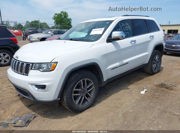 1C4RJFBGXLC221237 2020 JEEP GRAND CHEROKEE White წინა მარცხენა ხედი სამი მეოთხედიდან