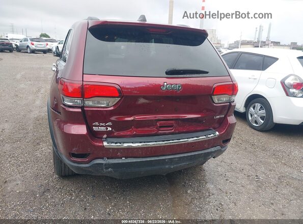 1C4RJFBGXLC422782 2020 JEEP GRAND CHEROKEE Red 