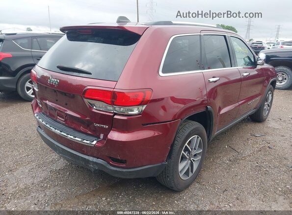 1C4RJFBGXLC422782 2020 JEEP GRAND CHEROKEE Red Rear right