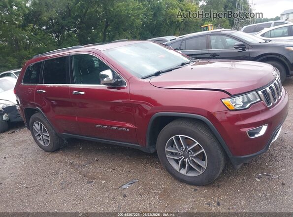 1C4RJFBGXLC422782 2020 JEEP GRAND CHEROKEE Red Rear interior view