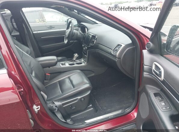 1C4RJFBGXLC422782 2020 JEEP GRAND CHEROKEE Red Front interior view