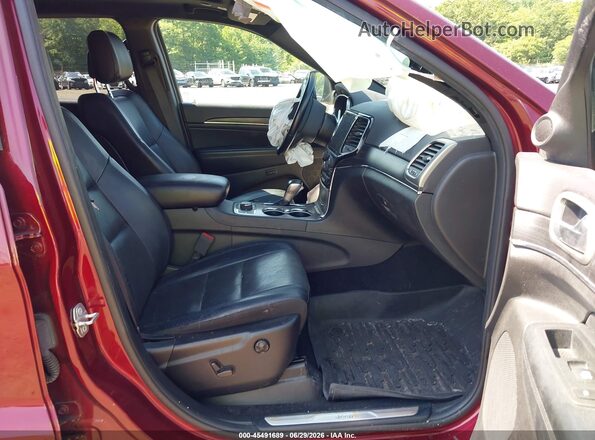 1C4RJFBGXMC566253 2021 JEEP GRAND CHEROKEE Red Widok wnętrza z przodu