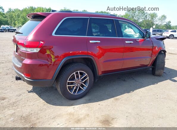 1C4RJFBGXMC566253 2021 JEEP GRAND CHEROKEE Red Tył prawy