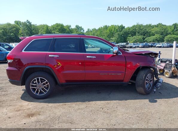 1C4RJFBGXMC566253 2021 JEEP GRAND CHEROKEE Red Widok wnętrza 360 stopni