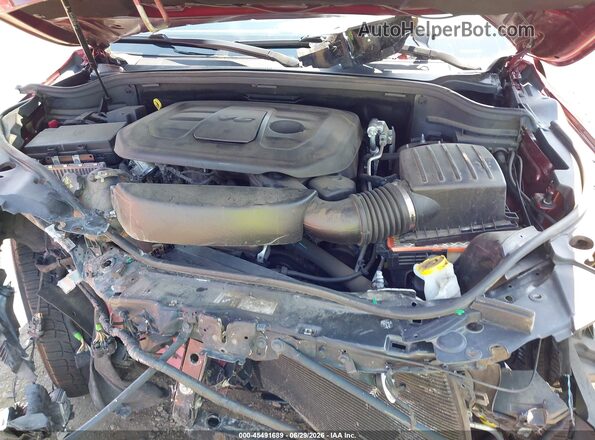 1C4RJFBGXMC566253 2021 JEEP GRAND CHEROKEE Red Widok z tyłu