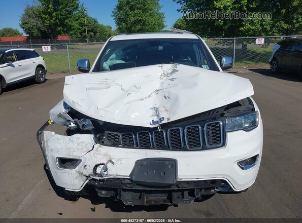 1C4RJFBGXMC700890 2021 JEEP GRAND CHEROKEE White Instrument cluster view
