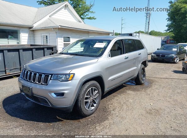 1C4RJFBM7JC469125 2018 JEEP GRAND CHEROKEE Серый Передняя левая четверть