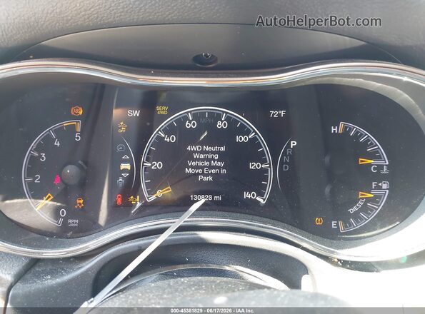1C4RJFBM7JC469125 2018 JEEP GRAND CHEROKEE Серый Вид задних сидений