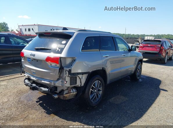 1C4RJFBM7JC469125 2018 JEEP GRAND CHEROKEE Серый Задняя правая четверть