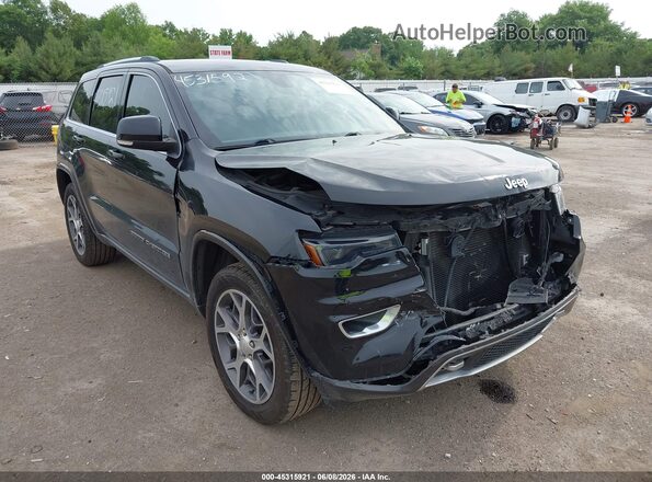 1C4RJFBT9JC234300 2018 JEEP GRAND CHEROKEE Black Widok z przodu