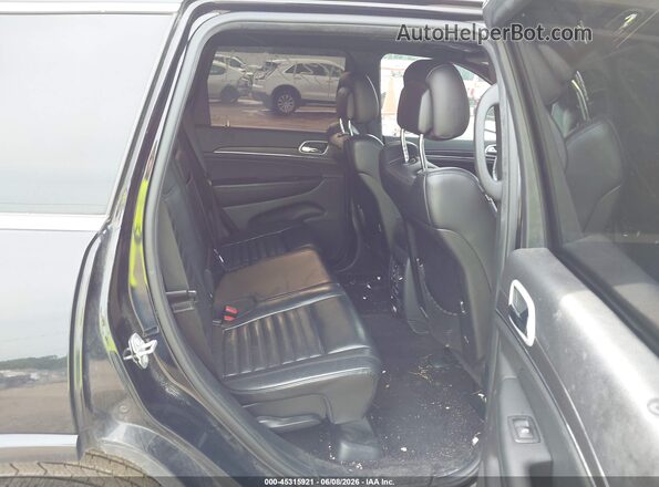 1C4RJFBT9JC234300 2018 JEEP GRAND CHEROKEE Black Widok naklejki z numerem VIN