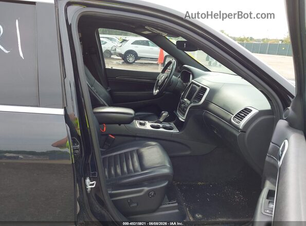 1C4RJFBT9JC234300 2018 JEEP GRAND CHEROKEE Black Widok wnętrza z przodu