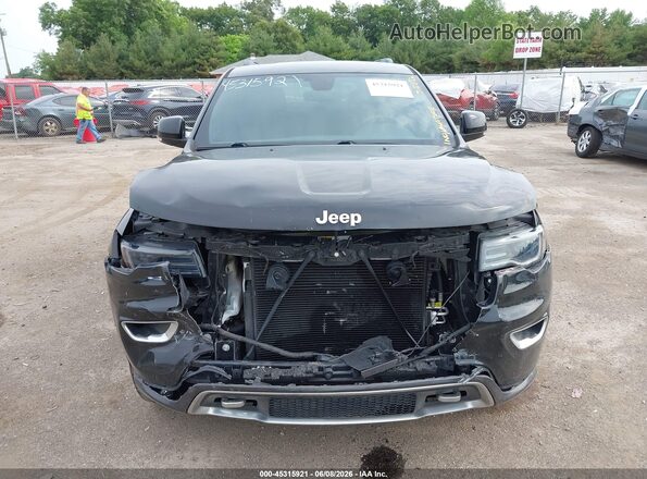 1C4RJFBT9JC234300 2018 JEEP GRAND CHEROKEE Black Widok zestawu wskaźników