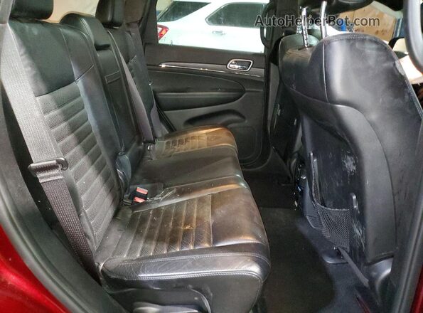 1C4RJFBT9KC694705 2019 JEEP GRAND Maroon Вид задньої частини салону