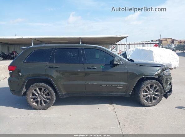 1C4RJFBTXGC457146 2016 JEEP GRAND CHEROKEE Green Widok wnętrza z tyłu