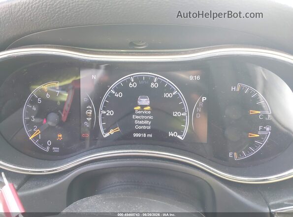 1C4RJFBTXGC457146 2016 JEEP GRAND CHEROKEE Green Widok tylnych siedzeń