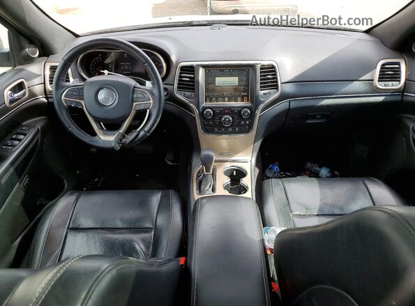 1C4RJFBTXHC647255 2017 JEEP GRAND Black Widok deski rozdzielczej