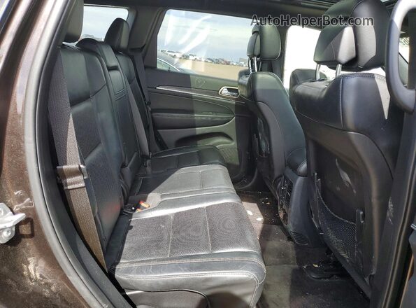 1C4RJFBTXHC647255 2017 JEEP GRAND Black Widok wnętrza z tyłu
