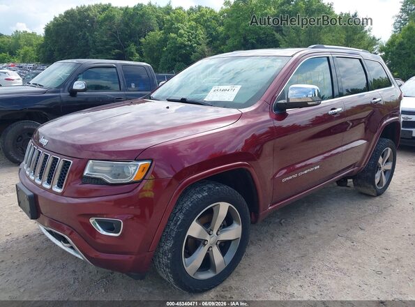1C4RJFCG0GC313106 2016 JEEP GRAND CHEROKEE Бордовый Передняя левая четверть
