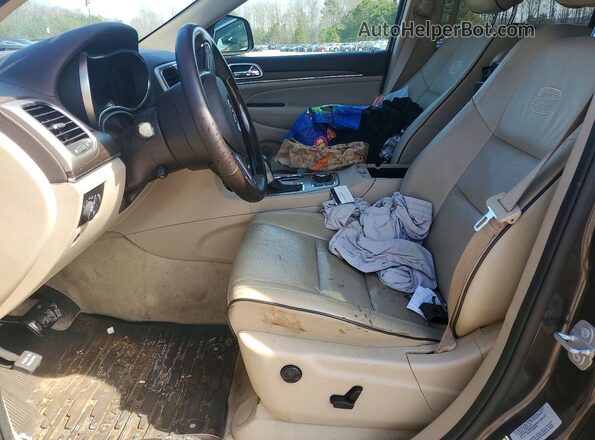 1C4RJFCG0HC843321 2017 JEEP GRAND Gray Вид салону спереду