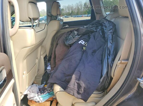 1C4RJFCG0HC843321 2017 JEEP GRAND Gray Вид задньої частини салону