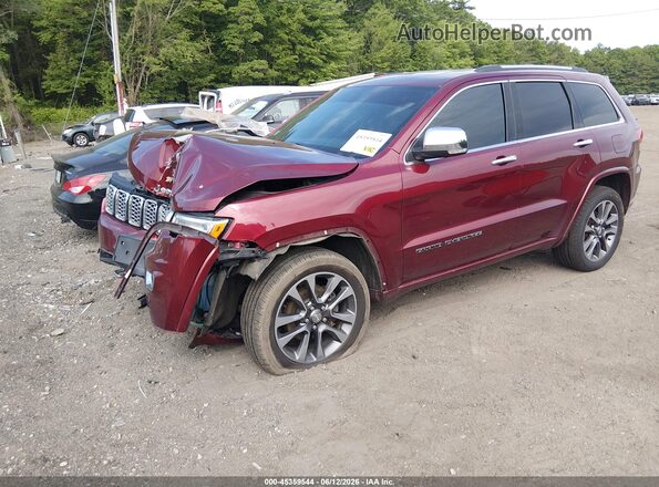 1C4RJFCG0HC855792 2017 JEEP GRAND CHEROKEE Maroon Przód lewy