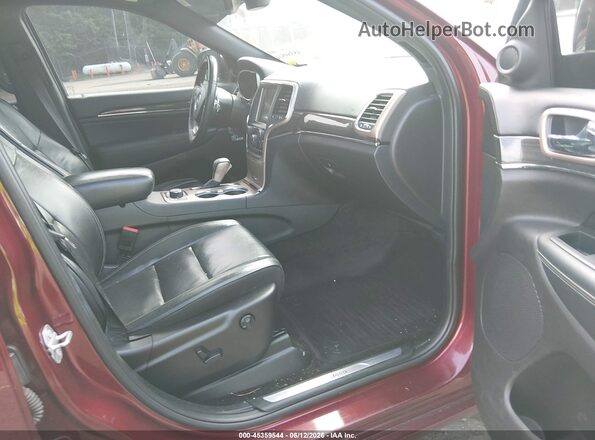 1C4RJFCG0HC855792 2017 JEEP GRAND CHEROKEE Maroon Widok wnętrza z przodu