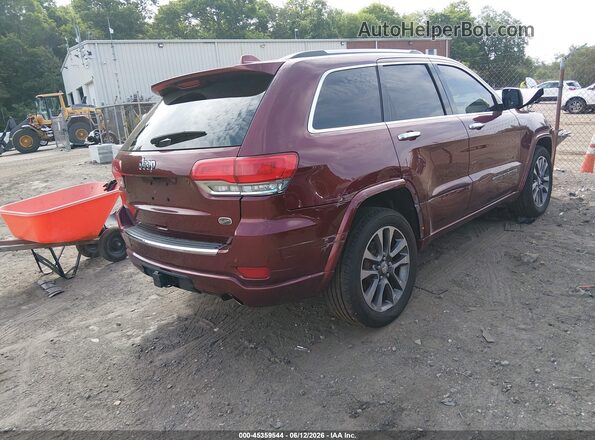 1C4RJFCG0HC855792 2017 JEEP GRAND CHEROKEE Maroon Tył prawy