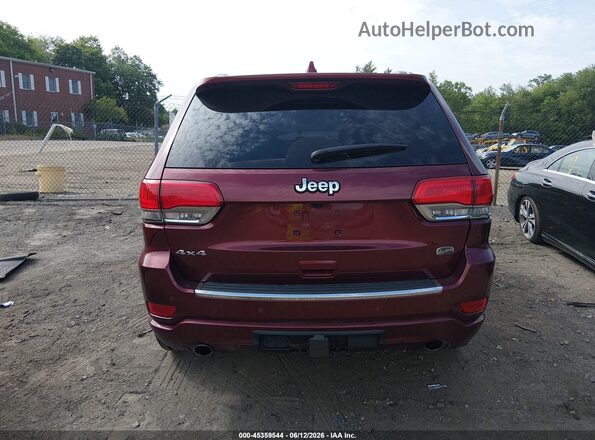 1C4RJFCG0HC855792 2017 JEEP GRAND CHEROKEE Maroon 