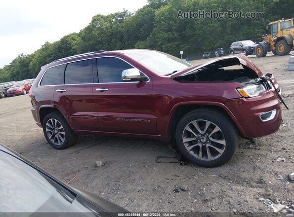 1C4RJFCG0HC855792 2017 JEEP GRAND CHEROKEE Maroon Widok wnętrza 360 stopni