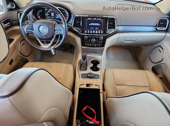 1C4RJFCG0KC590458 2019 JEEP GRAND White Vista del salpicadero