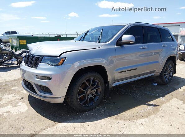 1C4RJFCG0MC735212 2021 JEEP GRAND CHEROKEE Gray Առջևի ձախ երեք քառորդ տեսարան