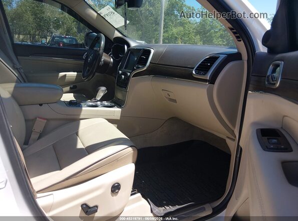 1C4RJFCG1GC491445 2016 JEEP GRAND CHEROKEE White Вид салону спереду