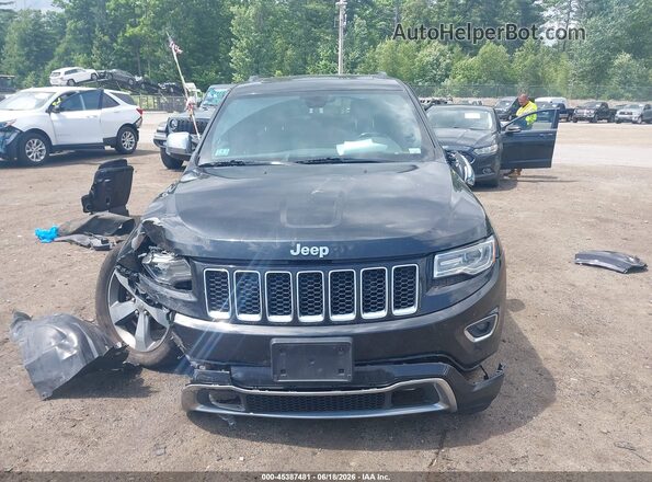 1C4RJFCG1GC496922 2016 JEEP GRAND CHEROKEE Black Вид задньої частини салону