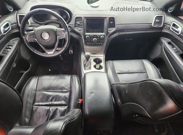 1C4RJFCG1JC158461 2018 JEEP GRAND White Vista del salpicadero
