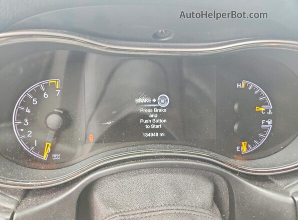1C4RJFCG1JC158461 2018 JEEP GRAND White Vista del cuadro de instrumentos