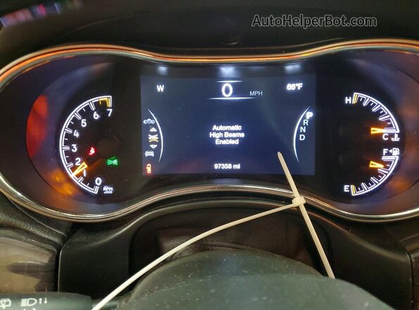 1C4RJFCG1KC603377 2019 JEEP GRAND Black Instrument cluster view