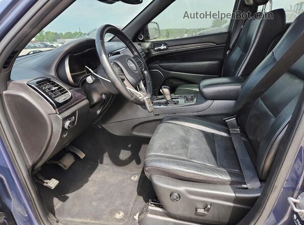 1C4RJFCG1MC594344 2021 JEEP GRAND Синий Вид салона спереди