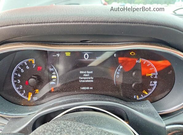 1C4RJFCG2GC377714 2016 JEEP GRAND Black Սարքավորումների վահանակի տեսք