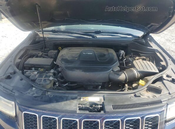 1C4RJFCG2GC399938 2016 JEEP GRAND Blue ძრავის განყოფილების ხედი
