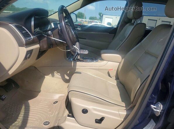 1C4RJFCG2GC399938 2016 JEEP GRAND Blue წინა სალონის ხედი
