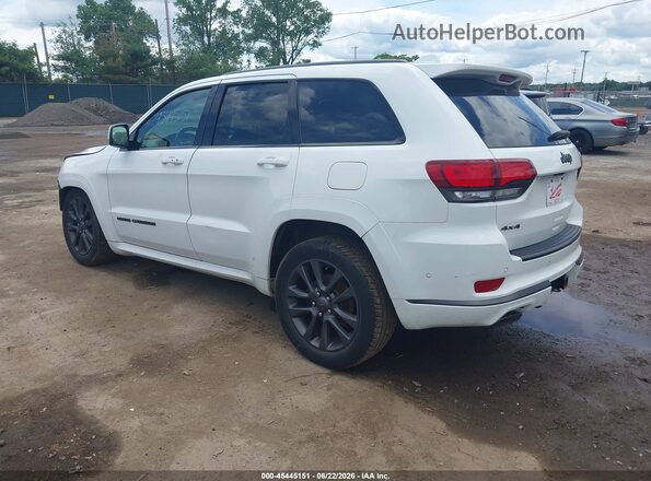 1C4RJFCG2JC211877 2018 JEEP GRAND CHEROKEE White უკანა მარცხენა